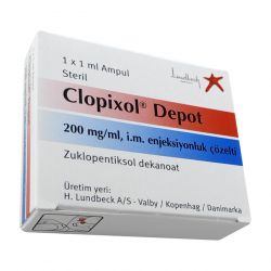 Клопиксол Депо 200 мг/мл р-р для в/м введения (масляный) 1мл №1 (1 амп!!!) в Астрахане и области фото